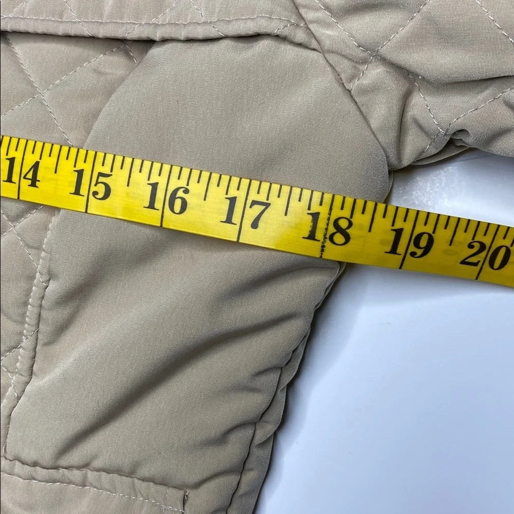 Women’s Calvin Klein Quilted Tan Utility Jacket